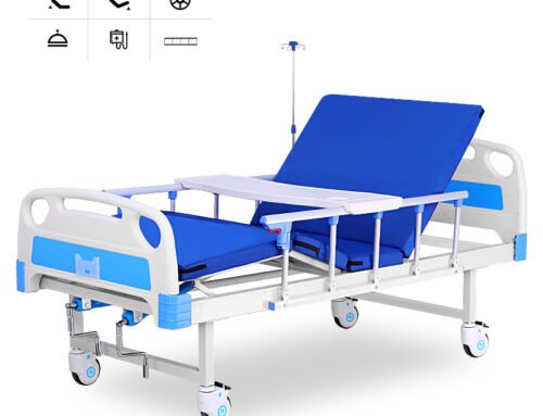 2 crank hospital bed