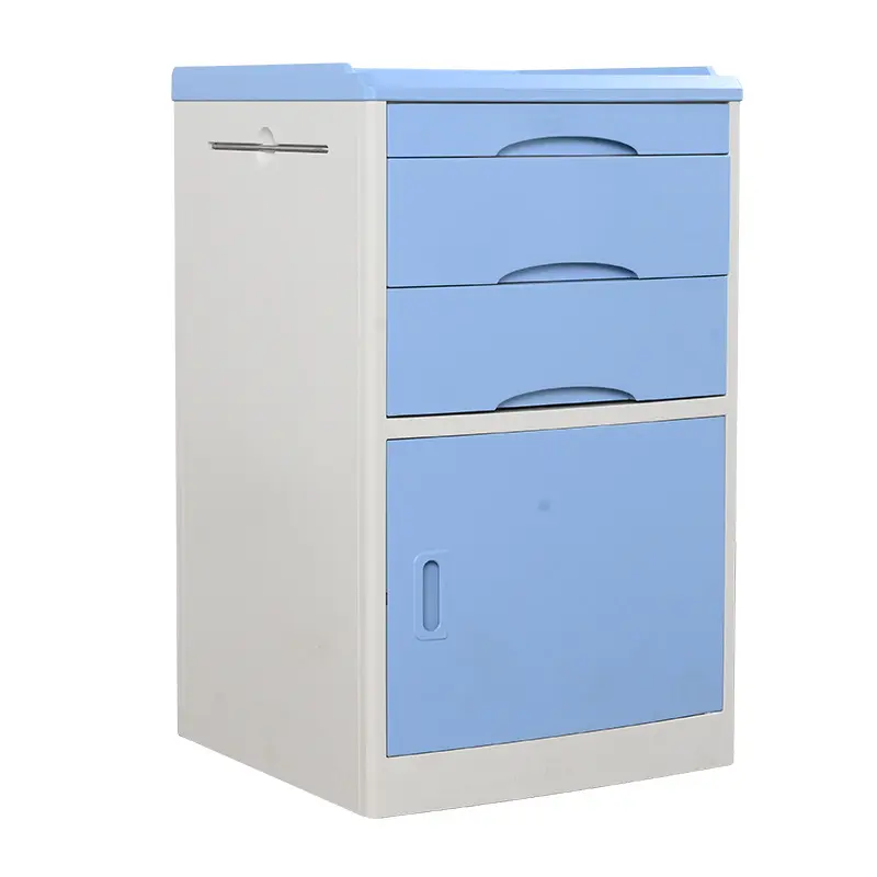 hospital abs bedside cabinet